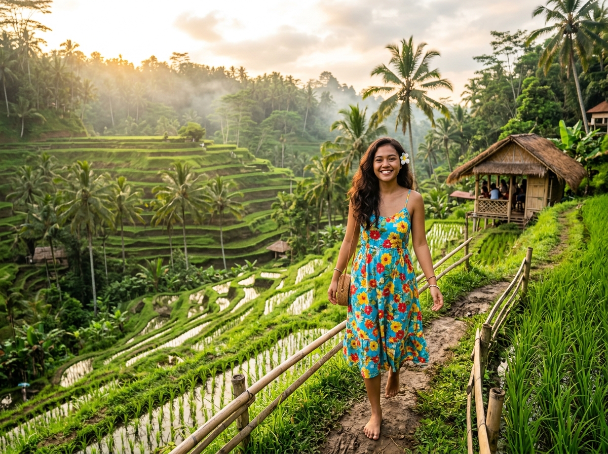 Paket Honeymoon Bali 4 Hari 3 Malam — Uluwatu, Rempah & Sawah