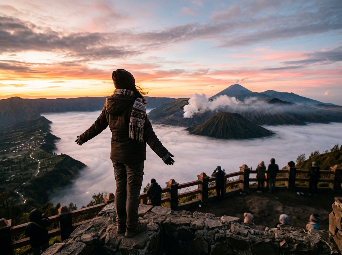 Rekomendasi destinasi wisata Jawa Timur Bromo sunrise