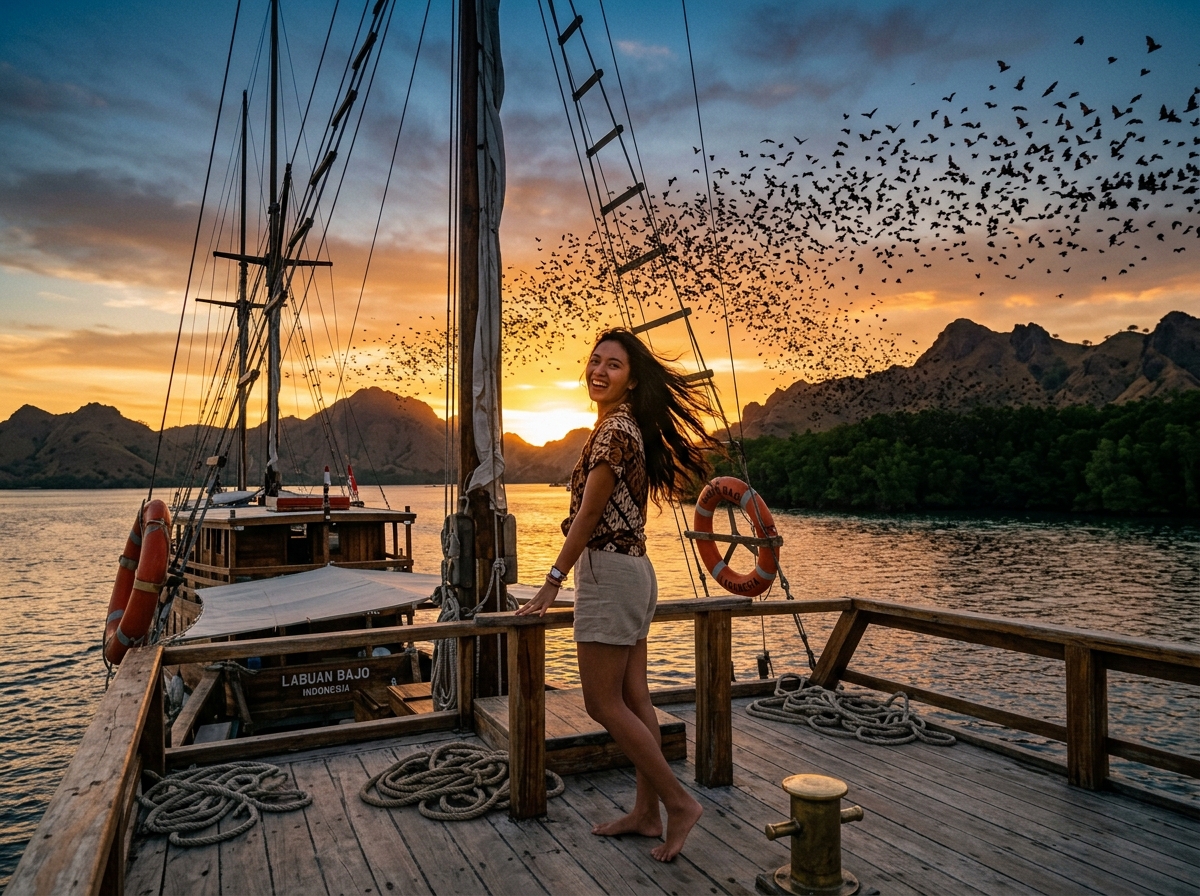 Paket Wisata Komodo 2 Hari 1 Malam — Rinca & Pulau Kalong